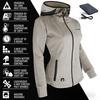 Open Box ActionHeat 5V Women's Slim Fit Battery Heated Hoodie view 5