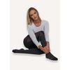 FNDN Heated 3.7V Sports Socks - Black view 3