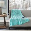 True North by Sleep Philosophy Raina Heated Metallic Print Throw - 50
