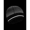 Nathan HyperNight Reflective Ponytail Beanie - Black/Geo Print view 4