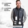 Venture Heat 7V Men's Battery Heated Puffer Vest view 6
