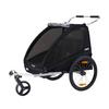 Thule Coaster XT 2-Seat Bike Trailer - Black view 2
