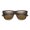 Smith Optics Lowdown XL 2 Sunglasses ChromaPop Brown - Matte Tortoise Frame view 1