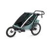 Thule Chariot Cross 2-Seat Multisport Bike Trailer - Alaska Blue view 3