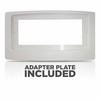 Suncourt Flush Fit Smart Register Booster Fan with Adaptor Plate view 2