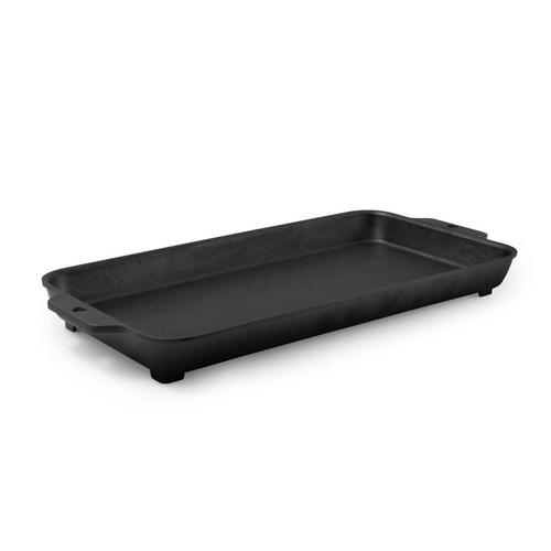 BioLite FirePit Griddle - Pre-Seasoned Cast Iron Outdoor Griddle