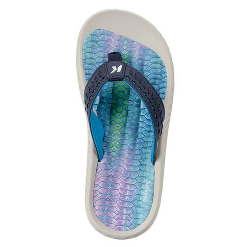 Korkers Women's Fish Flip Tarpon with Fixed Kling-On Deck Soles (Size 7)