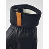Hestra Unisex Army Leather Wool Terry 5-Finger Ski Gloves view 3