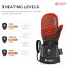 Savior Heat Heated Ski Mittens 2.0 with Upgraded Bluetooth Control view 2