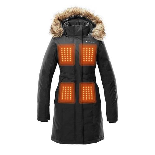 Kelvin Nova Women's Heated Parka Jacket