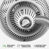 Vornado 693DC Polar Energy Smart Mid-Size Air Circulator Fan with Variable Speed Control and Adjustable Height - White view 1