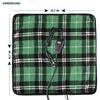 Zone Tech 12V Car Mini Heated Travel Blanket Pad - Green Plaid view 3