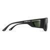 Smith Optics Monroe Peak Sunglasses ChromaPop Polarized Gray Green - Matte Black Frame view 2