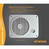 Suncourt ThruWall Room to Room Fan Hard Wire view 6