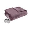 Serta Heated Plush Blanket - Queen view 4