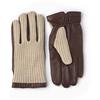 Hestra Men's Adam Leather Gloves with Cotton Crochet view 1