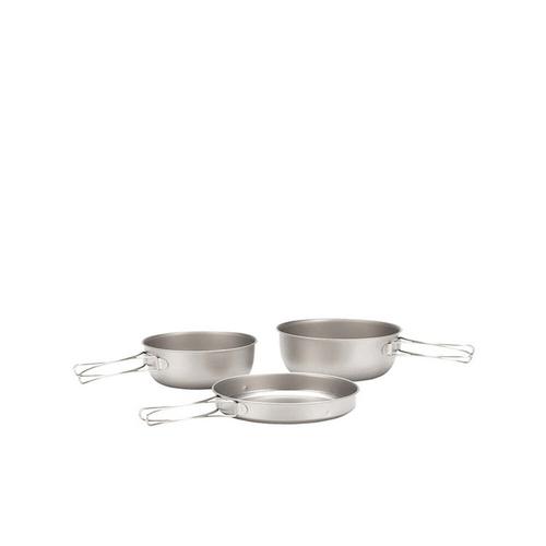 Snow Peak 3 Piece Titanium Cookset