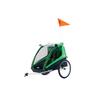 Thule Cadence 2-Seat Bike Trailer - Green view 1