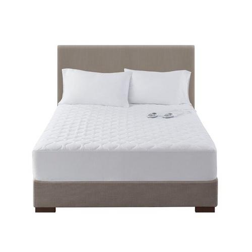 Serta Heated Microfiber Mattress Pad - King / Cal King