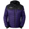 ActionHeat Baltimore Ravens 5V Men's Colorblock Puffer Battery Heated Jacket view 1