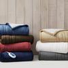 Woolrich Heated Plush to Berber Throw - 60