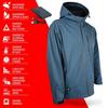 Open Box ActionHeat 5V Men's Battery Heated Rain Jacket view 3