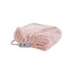 Serta Heated Malea Shaggy Faux Fur Throw - 50
