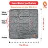 ExtremeHEAT Heated Blanket/Poncho without Battery view 1