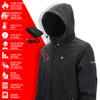 ActionHeat Arizona Cardinals 5V Men's Softshell Battery Heated Jacket view 4