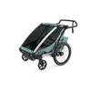 Thule Chariot Cross 2-Seat Multisport Bike Trailer - Alaska Blue view 2