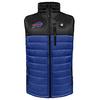 ActionHeat Buffalo Bills 5V Men's Colorblock Puffer Battery Heated Vest view 1