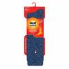 Heat Holders Men's Gabriel Original Twist Long Socks - Black/Grey view 1