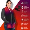 Open Box Aheata 7V Battery Heated Fleece Scarf view 4