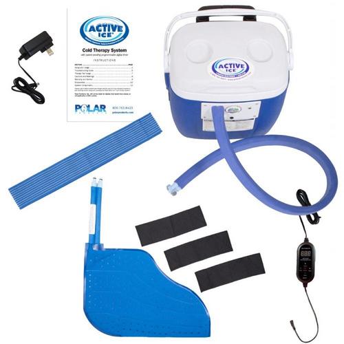 Polar Products Active Ice Large Foot with Ankle Cold Therapy System, 16-Quart Cooling Reservoir