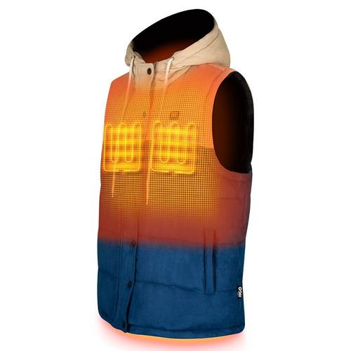 Gobi Heat Men's Colt Heated Vest with Hood