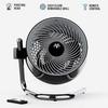 Vornado Pivot6 Whole Room Air Circulator Fan with 4 Speeds, Remote Control, Rotating Axis - Black view 3