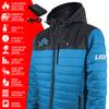 ActionHeat Detroit Lions 5V Men's Colorblock Puffer Battery Heated Jacket view 4
