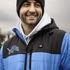 ActionHeat Detroit Lions 5V Men's Colorblock Puffer Battery Heated Jacket view 3
