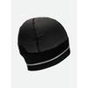 Nathan HyperNight Reflective Ponytail Beanie - Black/Geo Print view 3