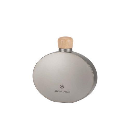 Snow Peak Titanium Flask in 5 oz