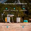 BioLite CampStove Complete Cook Kit - Portable Wood Cooking System view 7