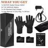 Savior Heat Unisex Electric Rechargeable Battery Heated Warm Thermal Snow Gloves view 5