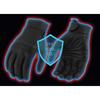 Milwaukee Leather Men's Cool-Tec Leather Gel Palm Motorcycle Hand Gloves with Flex Knuckles view 1