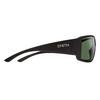 Smith Optics Guide's Choice Sunglasses ChromaPop Polarized Gray Green - Matte Black Frame view 2