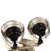 World Marketing Double Burner Tank Top Heater with Tip-over Shut-off - Match Ignition/Silver view 7