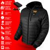 ActionHeat Washington Commanders 5V Men's Puffer Battery Heated Jacket view 4