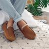Acorn Men's Hamilton Suede Driving Moccasin Slippers view 6