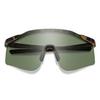 Smith Optics Defy Sunglasses ChromaPop Gray Green - Matte Vintage Tortoise Frame view 1