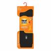 Heat Holders Men's Lite Dunlin Solid Crew Socks - Black view 1