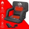 Open Box Chaheati 7V Heated Folding Bleacher Seat view 4